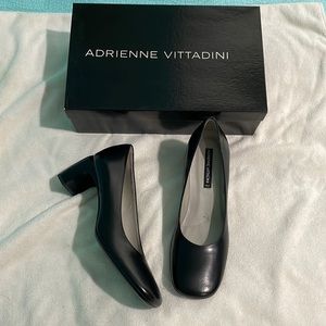 Adrienne Vittadini leather made in Italy heels